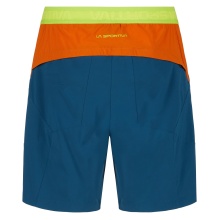 La Sportiva hiking shorts Guard Short (elastic waistband with drawstring) short storm blue/orange men